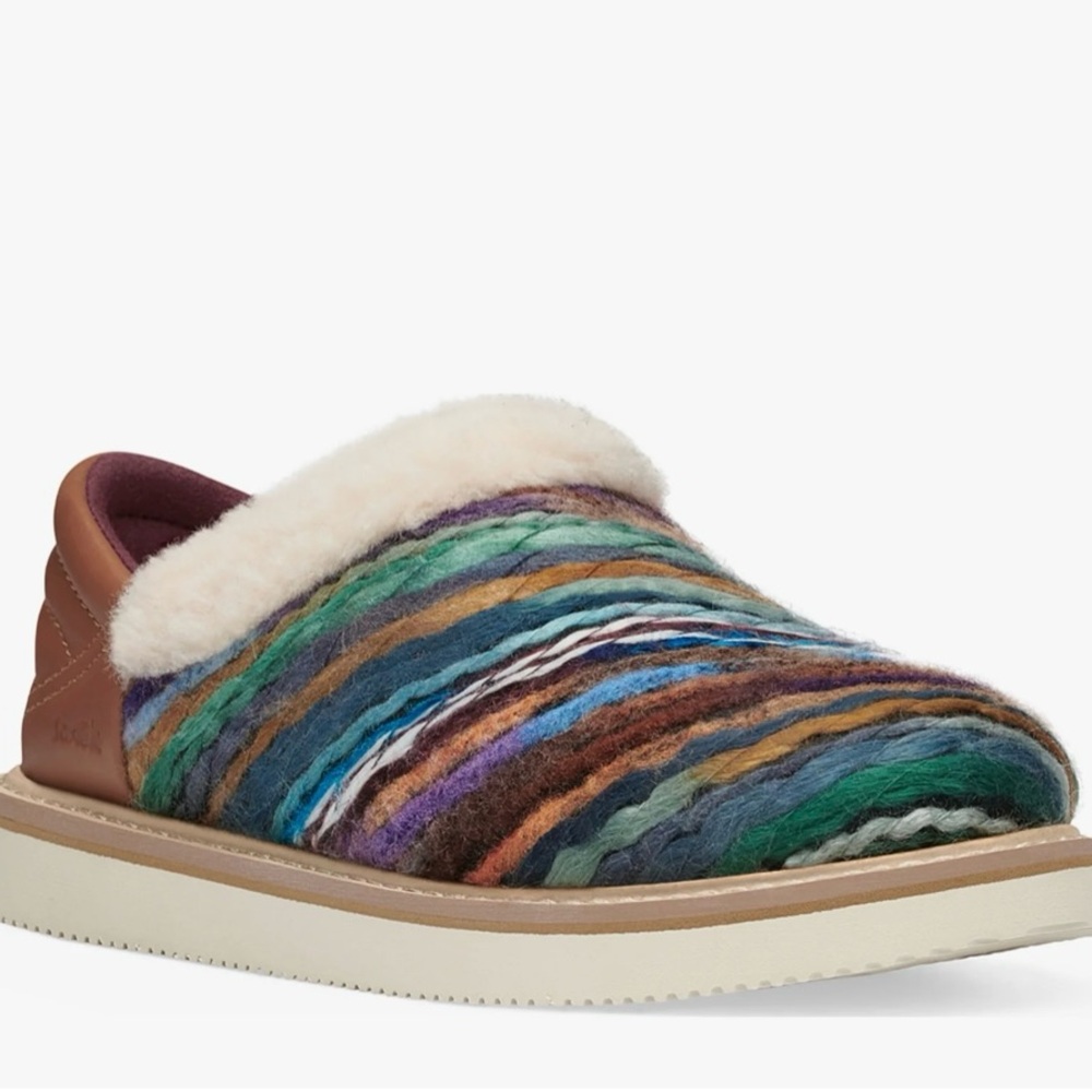 Sanuk Cozy Vibe Low Slipper, Size 8
